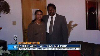 Till death do us part: Milwaukee couple dies together after 56 years of marriage