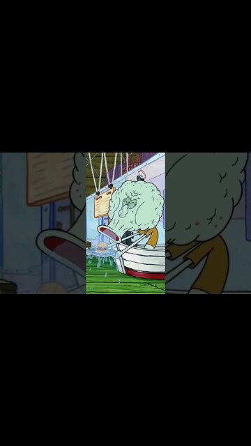 Squidward Giving The Extra Spitty Patty #new #funny #shorts