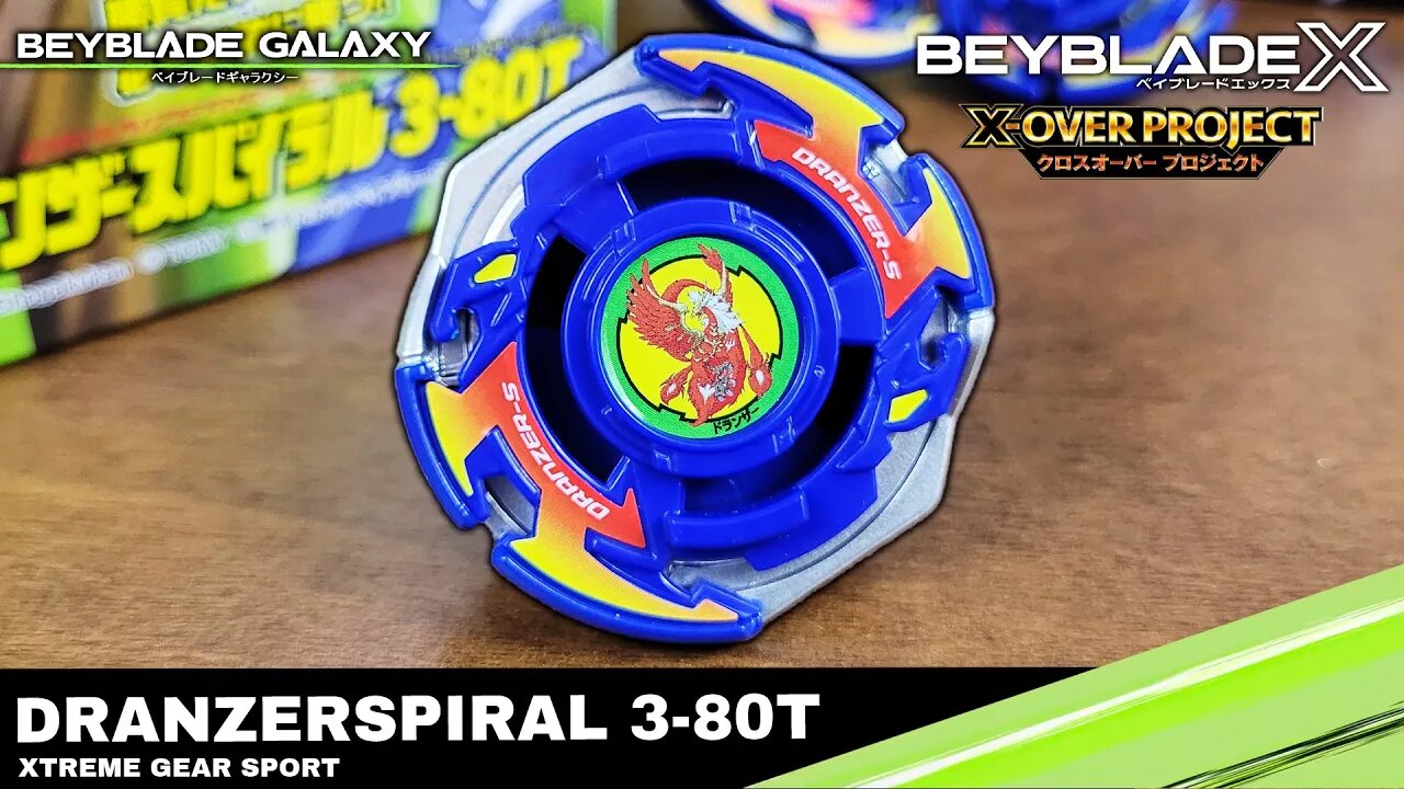 Análise BX-00 DRANZERSPIRAL 3-80T - Beyblade X ベイブレードX