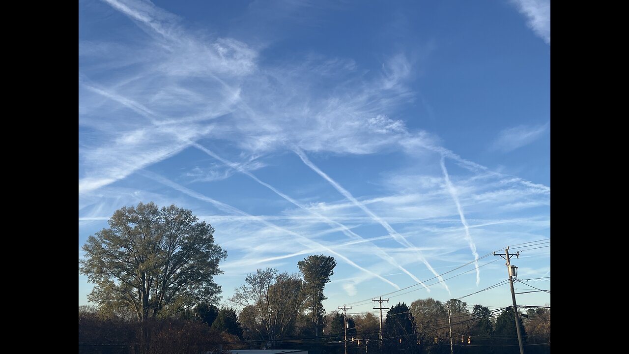 Chemtrails are real and very bad and people are waking up