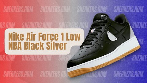 Nike NBA X Air Force 1 LV8 HO20 Black (GS) - CT3842-001 - @SneakersADM