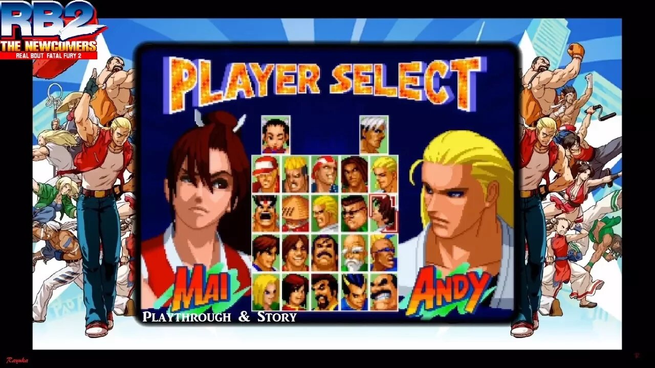 Real Bout Fatal Fury 2: The Newcomers - Playthrough & Story: Mai Shiranui