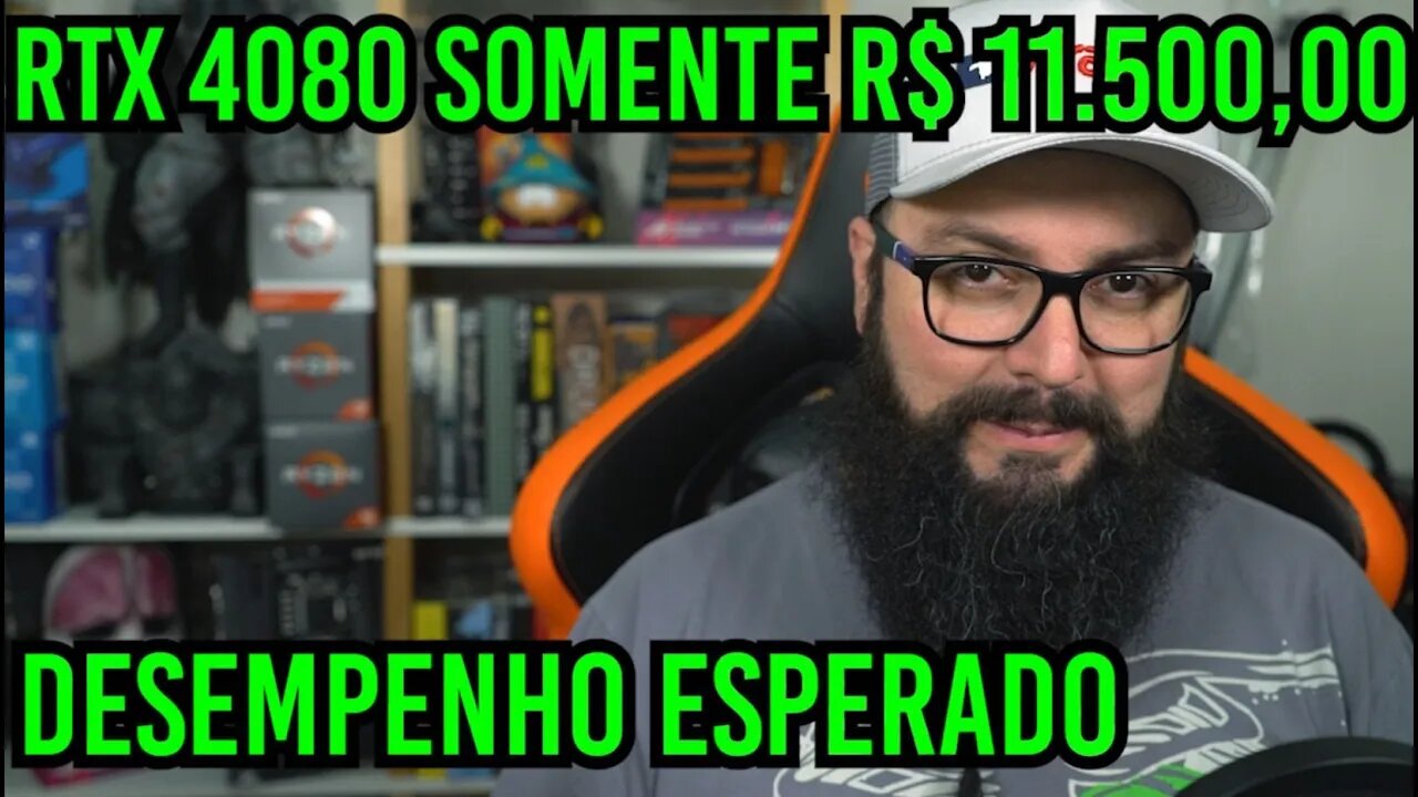 RTX 4080 por R$ 11.500,00 ! Estimativa de Preço e Desempenho !