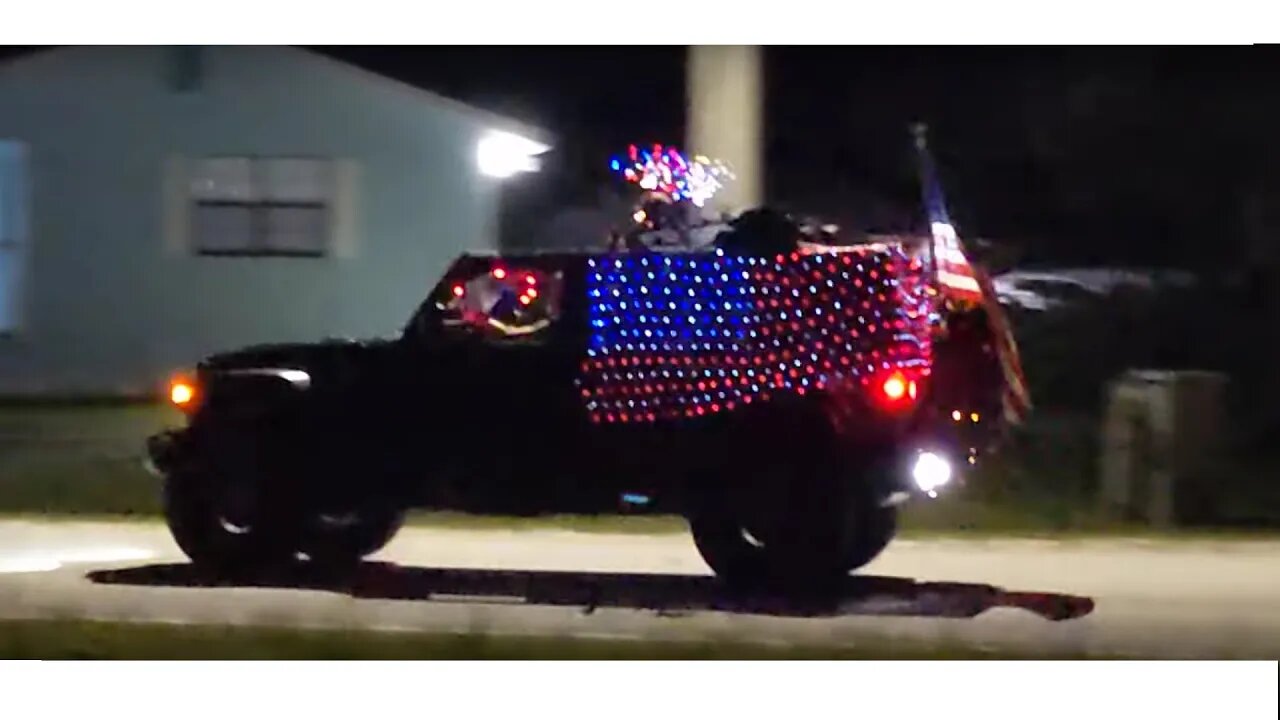 Vero Lake Estates Christmas Parade, WHAT AN AWESOME DISPLAY!!