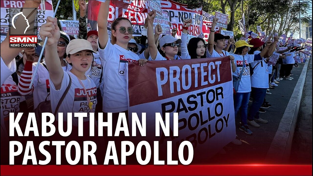 Mga kabataan ng KOJC, nagprotesta sa Senado