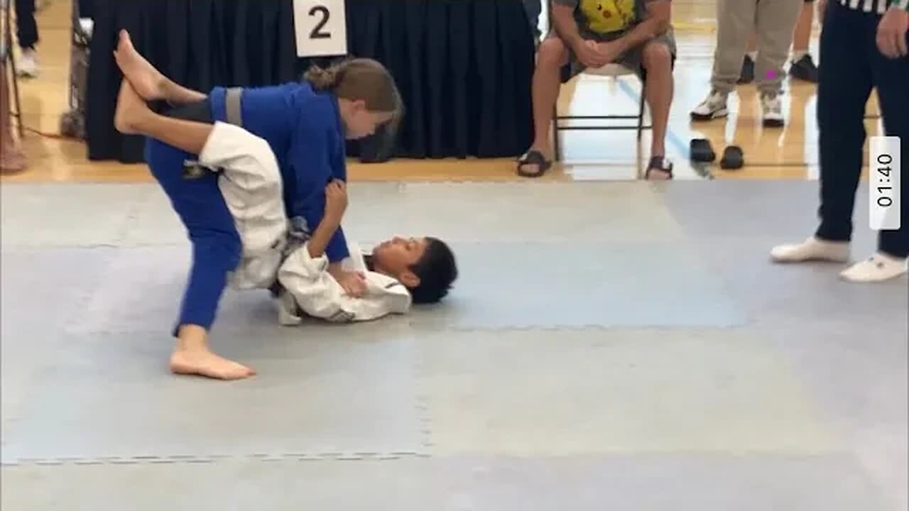 Cornhusker State Games: Autumns 1st #bjj match @PremierCombatCenterOmaha #jujitsu #mma #grappling