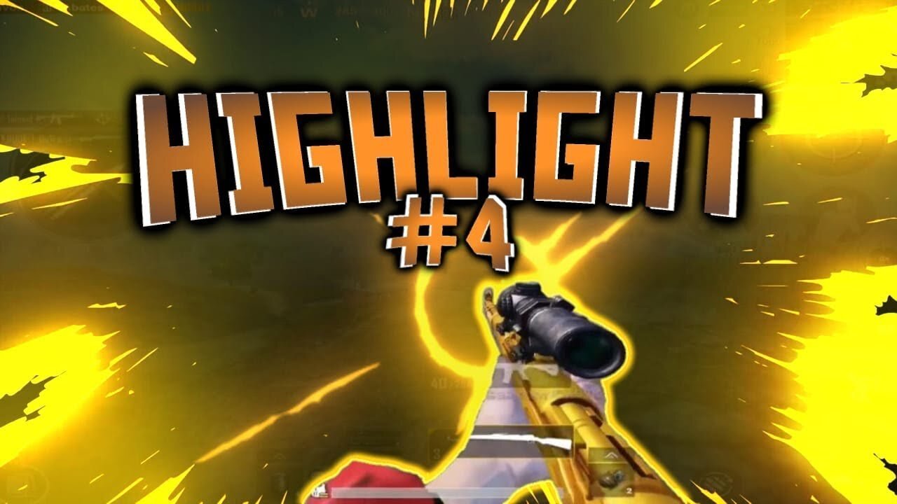 PUBG MOBILE HIGHLIGHT #4