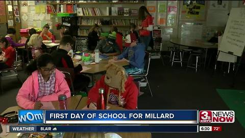 Millard Public Schools begin amid budget deficit