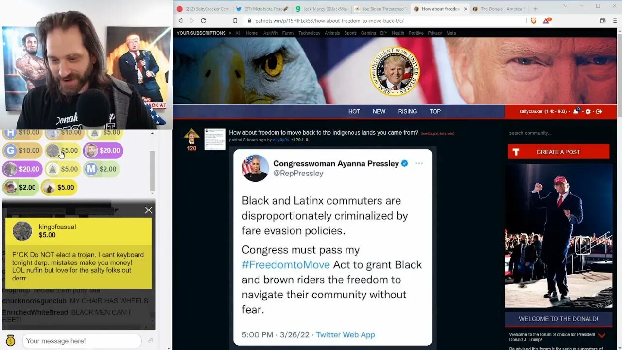 Did congress passes freedom to move bill