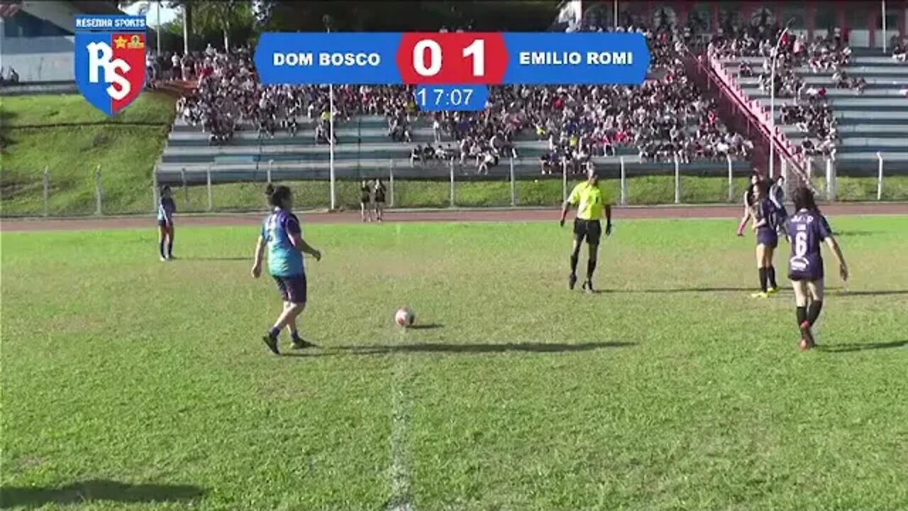 ⚽ FINAL | DOM BOSCO x EMILIO ROMI | COPA TERCEIRÃO 2022 | FUT-FEM