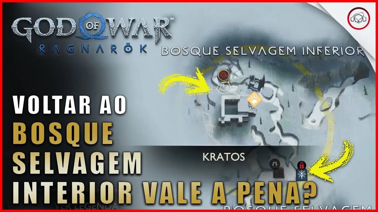 God of war Ragnarok, Voltar ao Bosque Selvagem Interior, vale a pena tentar? | Super dica