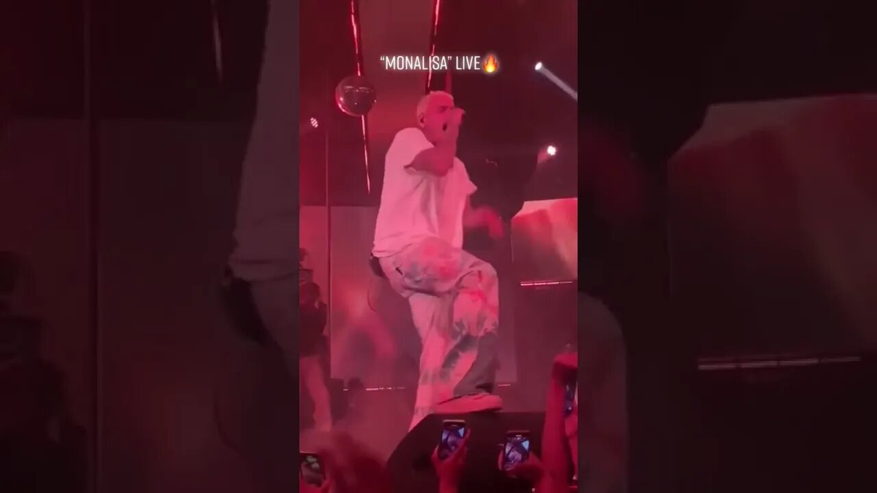 chrisbrown performing‘MONALISA REMIX’🔥🔥🔥