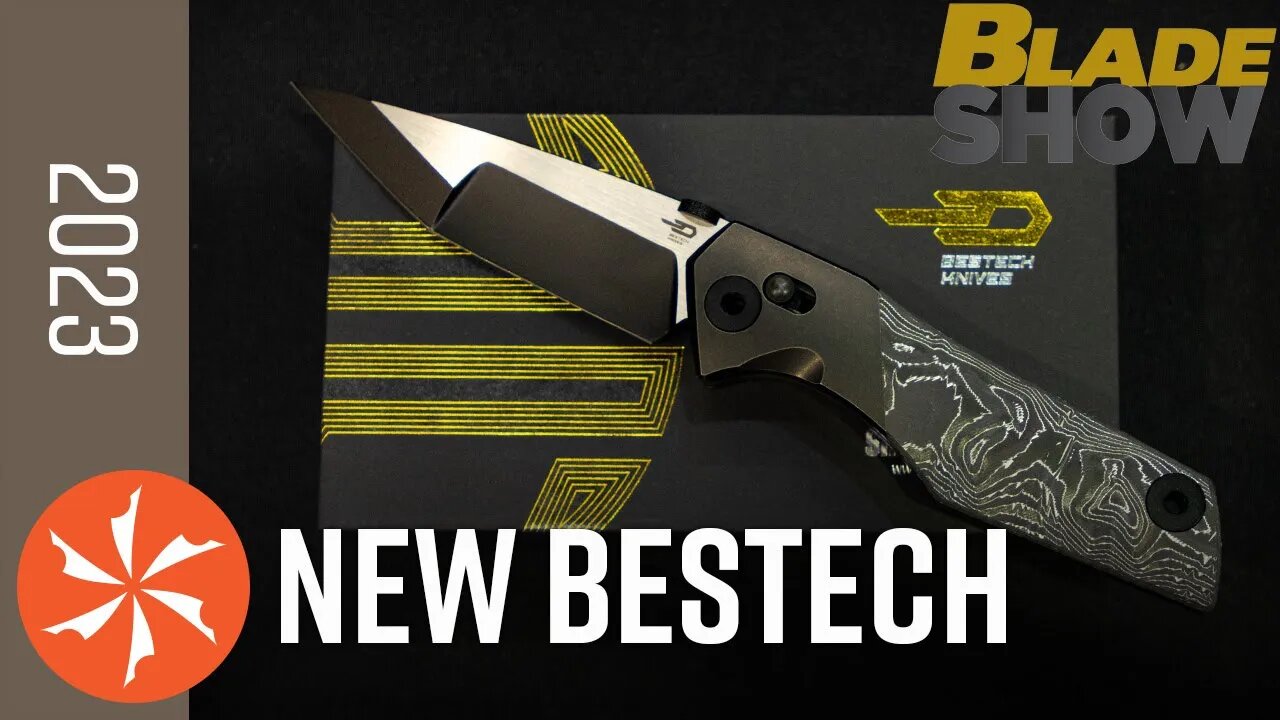 New Bestech Knives at Blade Show 2023 - KnifeCenter.com