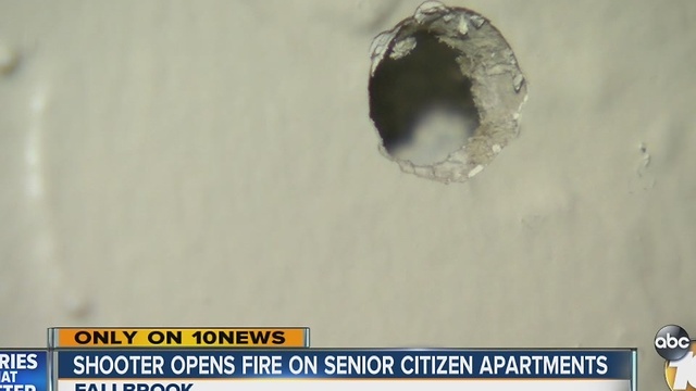 Shooter opens fire on senior citizen apartments