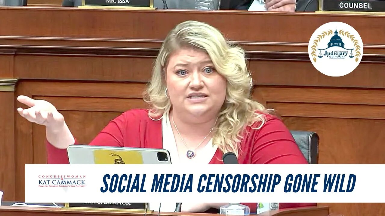 Rep. Cammack Questions Witnesses During Weaponization Subcommittee Hearing, Social Media Censorship