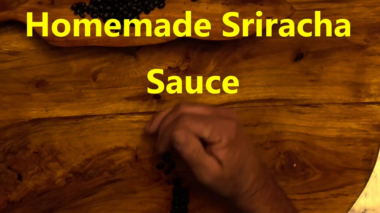 Homemade Sriracha Sauce