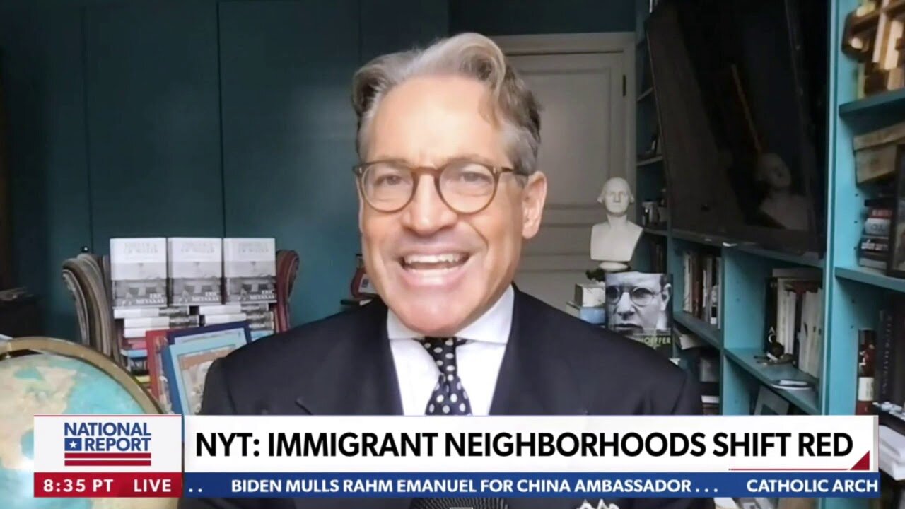 Why Immigrants Get It | Eric Metaxas on Newsmax W/Scott Walker & Rick Green