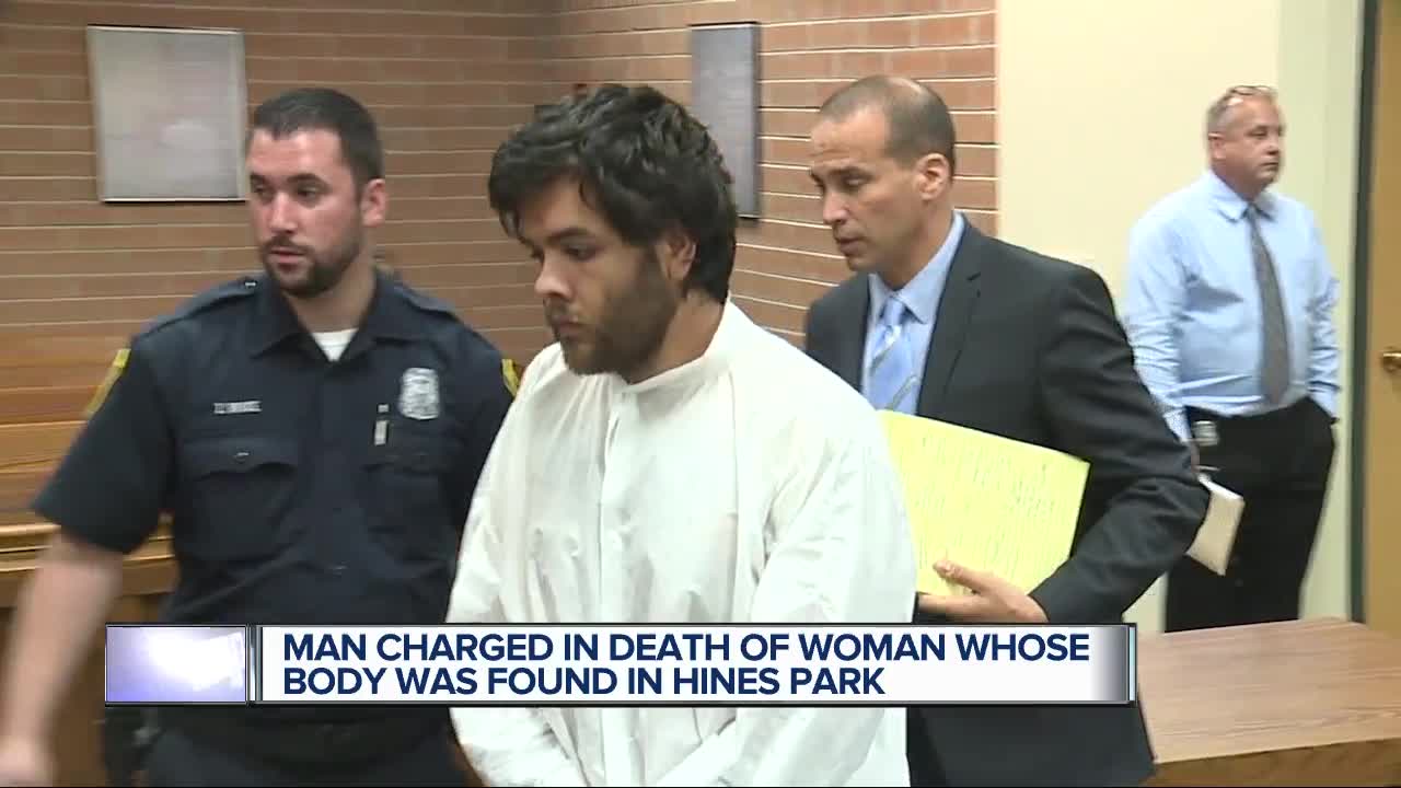 Man charged in death of woman whose body was found in Hines Park