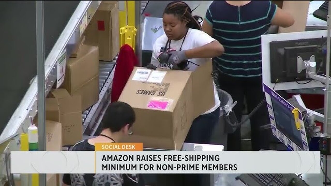 Amazon tests raising amount to get free shipping on orders | GMA