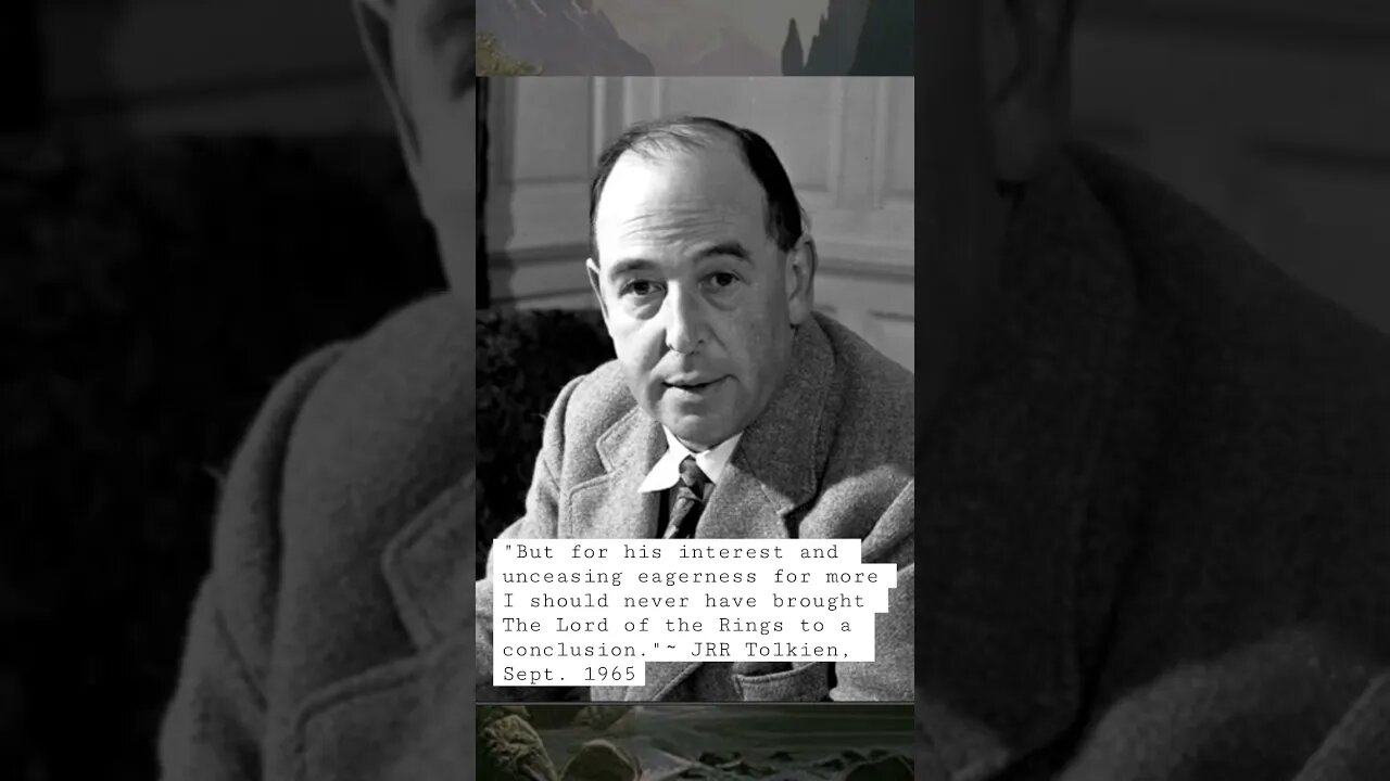 We have CS Lewis to thank for The Lord of the Rings! #lordoftherings #tolkien