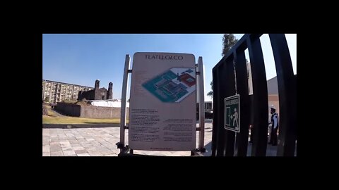 Templo Calendorico Tlatelolco. History in Mexico. CDXM Mexico City.