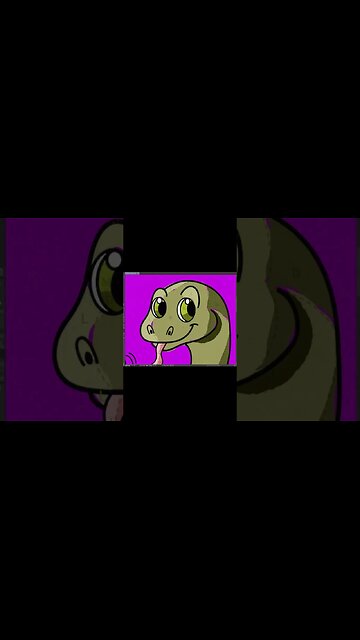 Digitally coloring cute Rattlesnake short