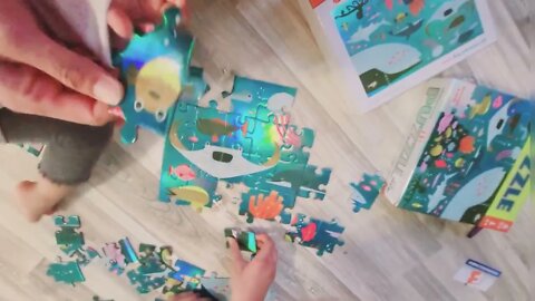 Building Shimmering Sea Puzzle !