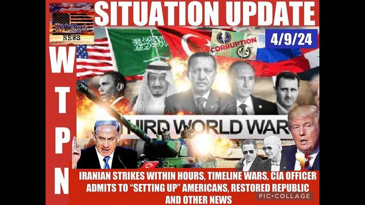 WTPN ~ Judy Byington ~ Situation Update ~ 04-09-24 ~ Trump Return ~ Restored Republic via a GCR