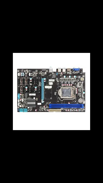 Mining Motherboard B250 12 PCI Slots for $72