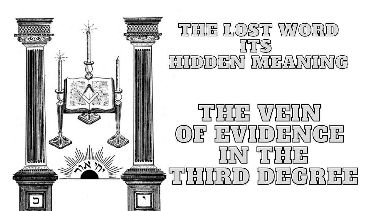 The Vein of Evidence in the Third Degree: The Lost Word Its Hidden Meaning 16/17