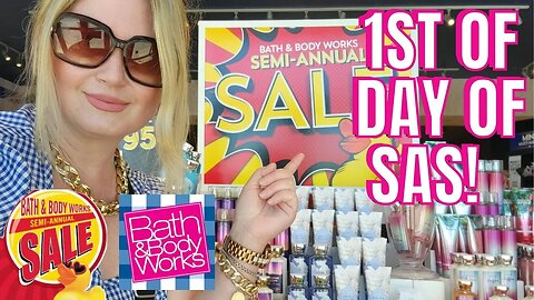 FIRST DAY OF SAS! | BATH & BODYWORKS | STORE WALK THRU! #bathandbodyworks #candles