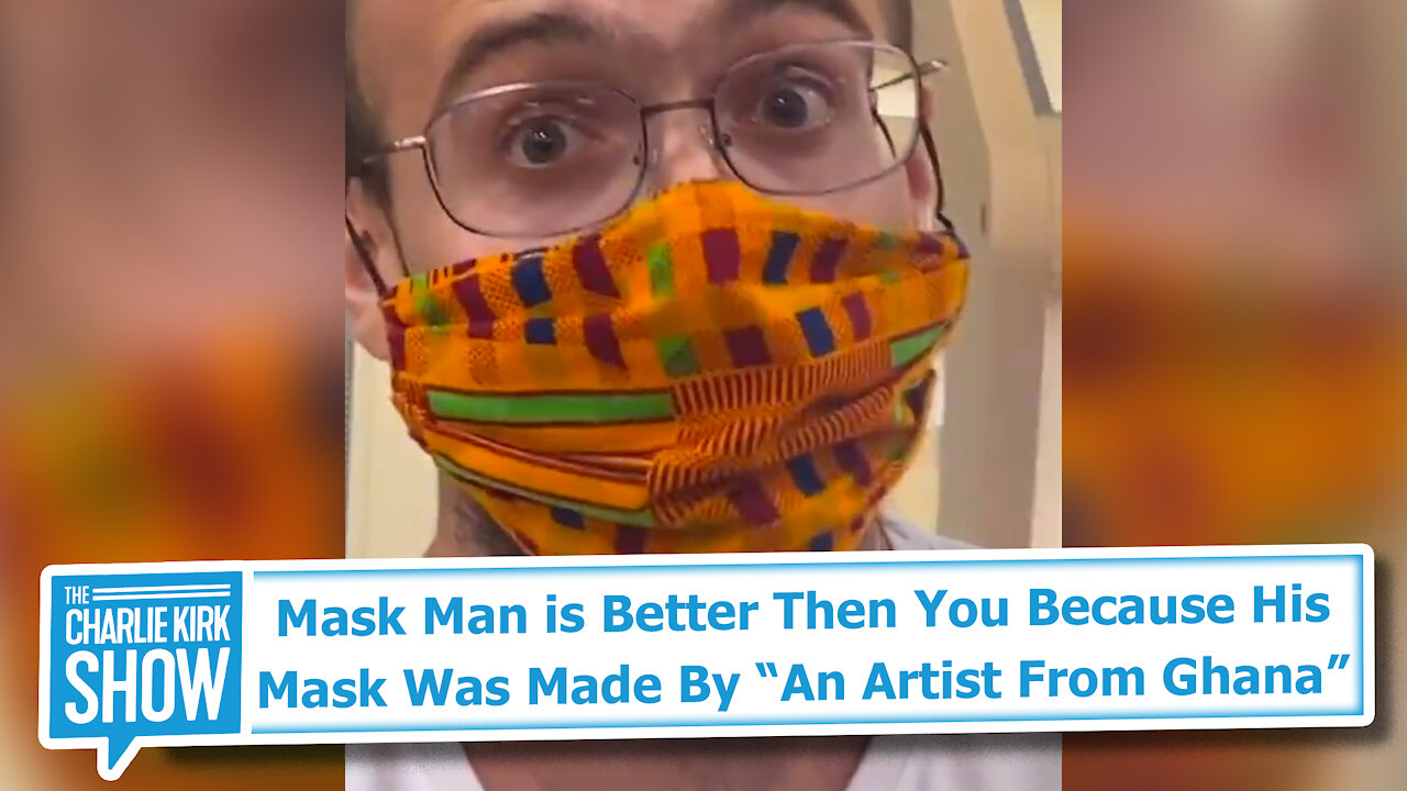 Mask Man is Better Then You Because His Mask Was Made By “An Artist From Ghana”