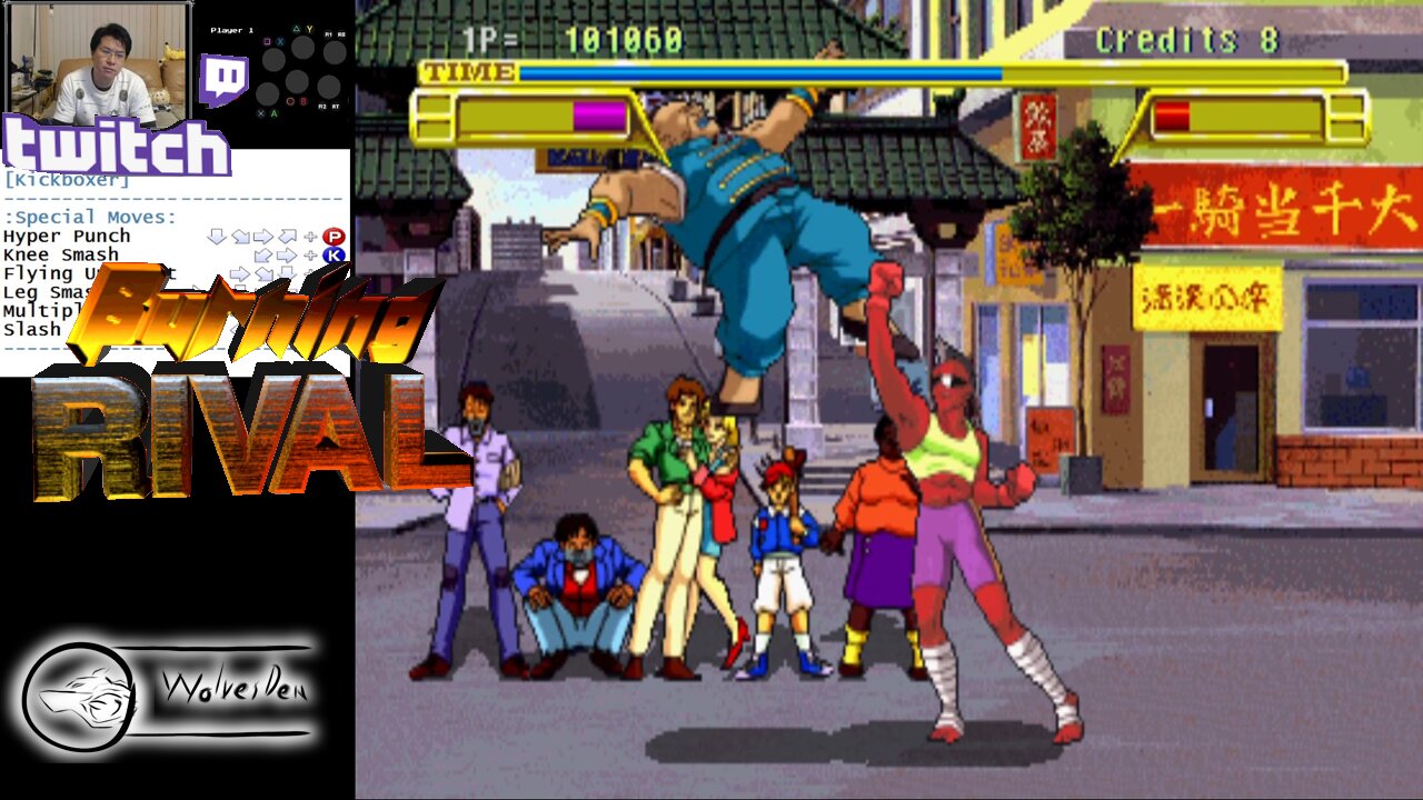 (MAME) Burning Rival - 03 - Jackson - Lv 10