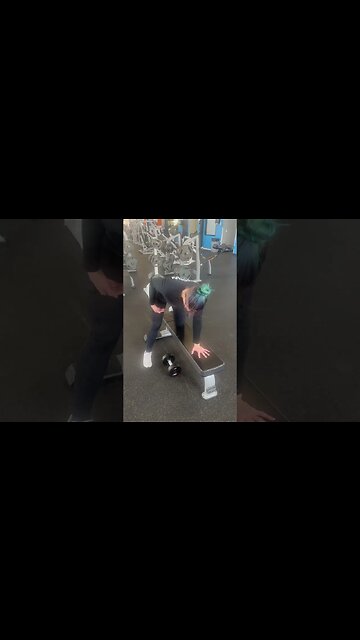 Alignment for dumbbell row #shorts