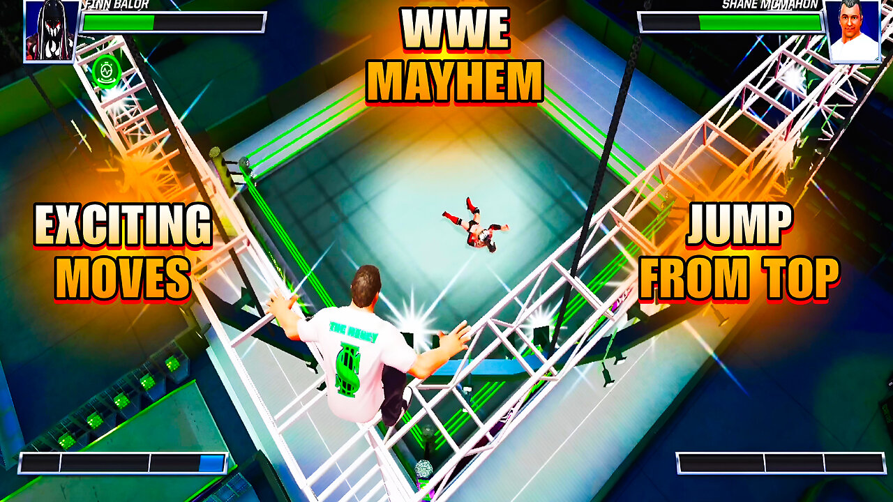 STUNNING MOVES BY SHANE MCMAHON || WWE MAYHEM GAMEPLAY