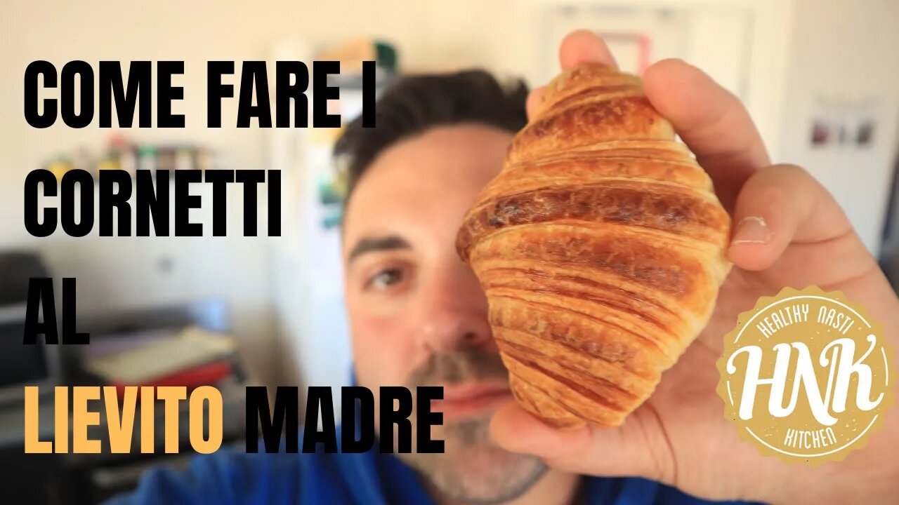 Video ricetta per i Croissant al lievito madre