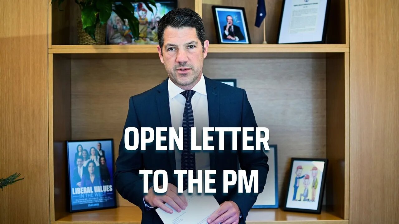 Open Letter To The PM