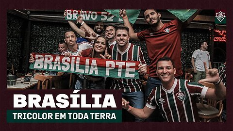 TRICOLOR EM TODA TERRA: TORCIDA CANTA E CELEBRA ÍDOLOS NO EVENTO EM BRASÍLIA