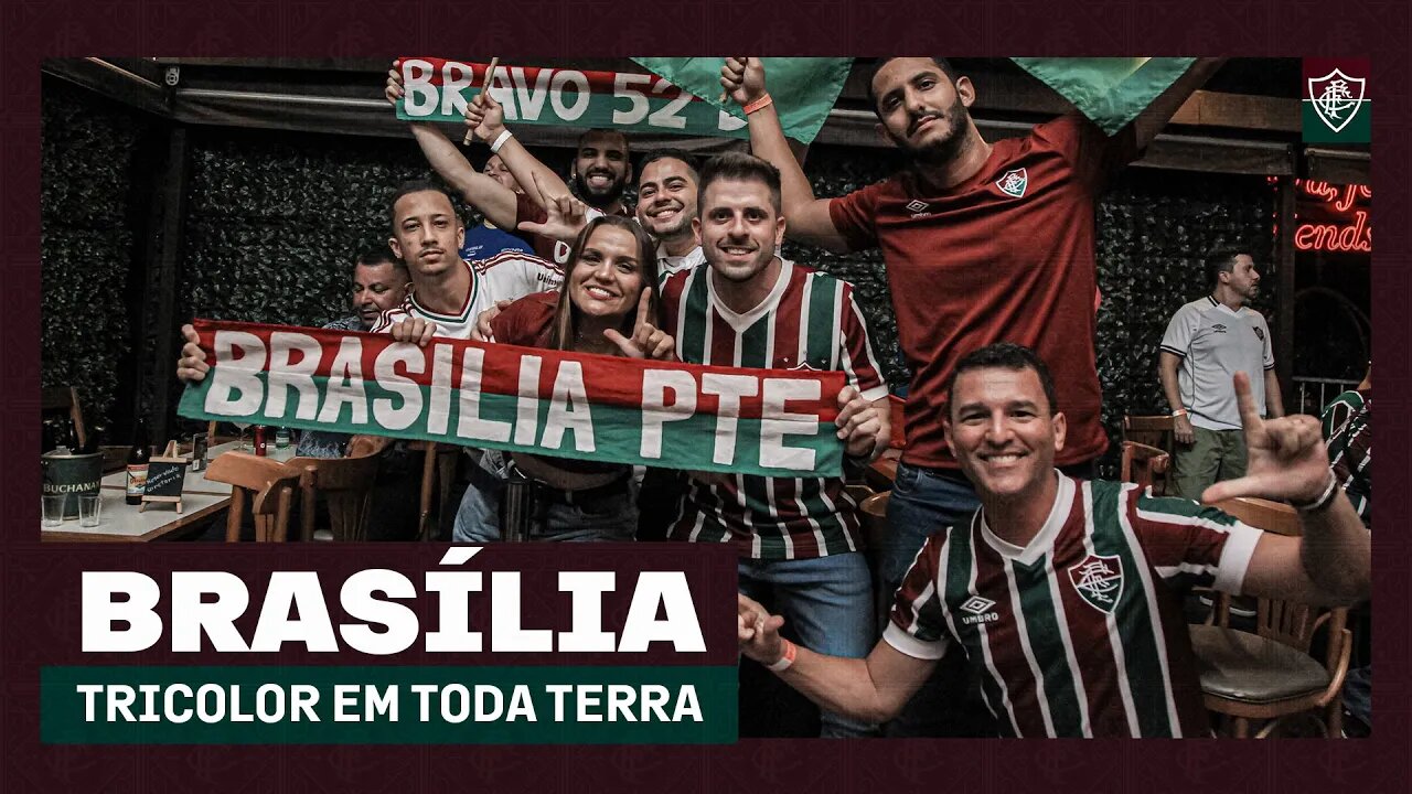 TRICOLOR EM TODA TERRA: TORCIDA CANTA E CELEBRA ÍDOLOS NO EVENTO EM BRASÍLIA