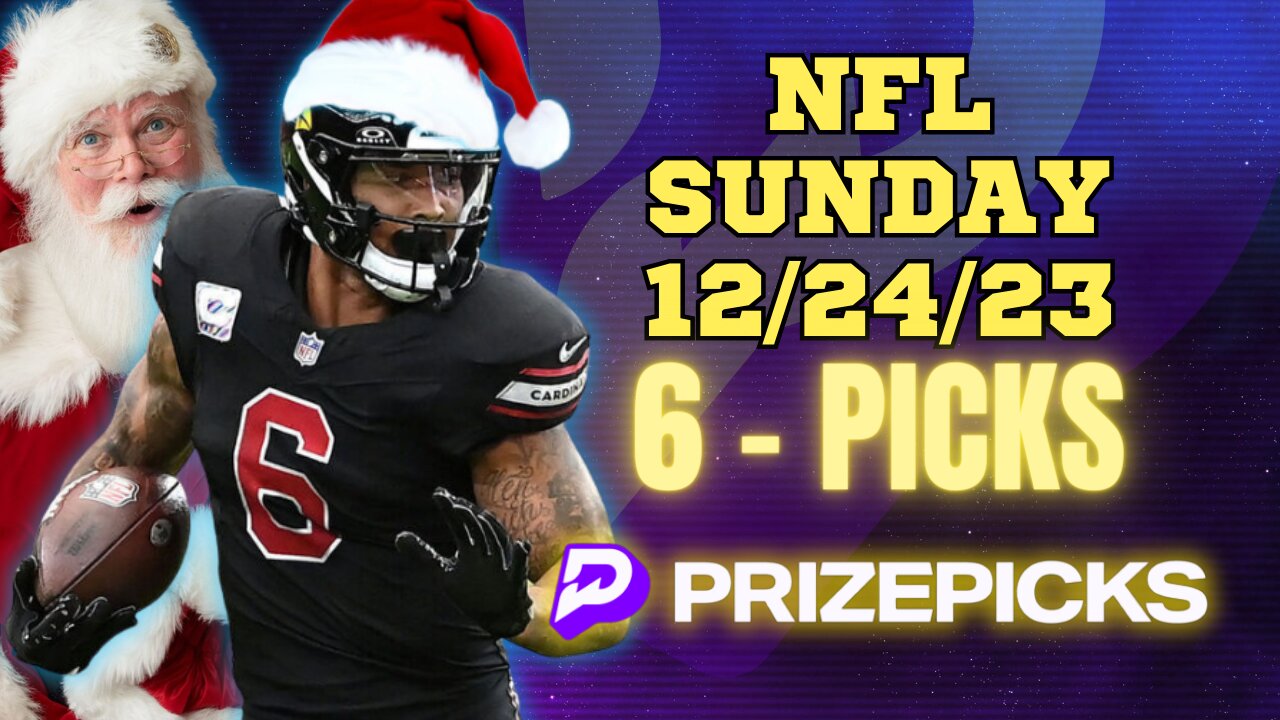 PRIZEPICKS | BEST PICKS WEEK 16 #NFL SUNDAY | 12/24/23 | PROP BETS | #BESTBETS | #FOOTBALL | TODAY