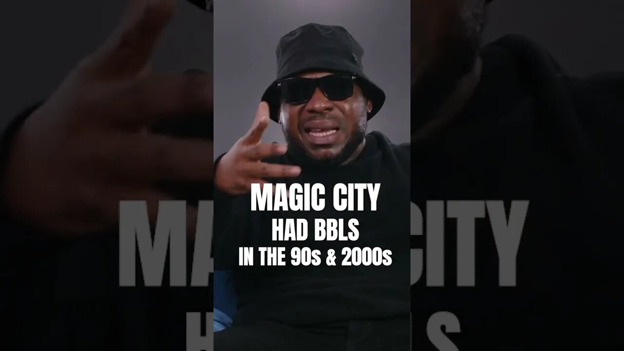 Houston legend Lil O says Magic City BEEN had BBLs since the 90s!