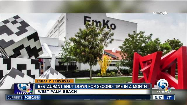 Dirty Dining: West Palm Beach restaurant shut down second time since April