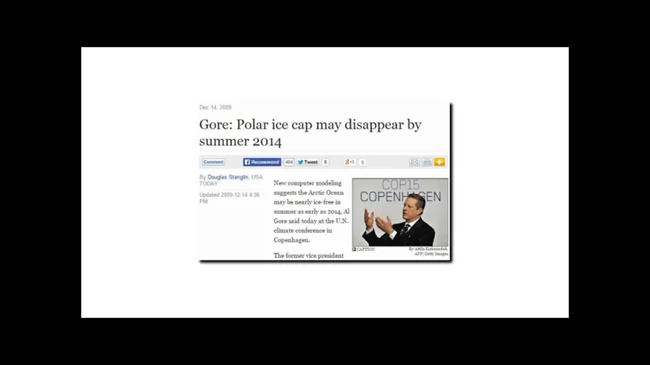 Alarming Trend In Climate Propaganda