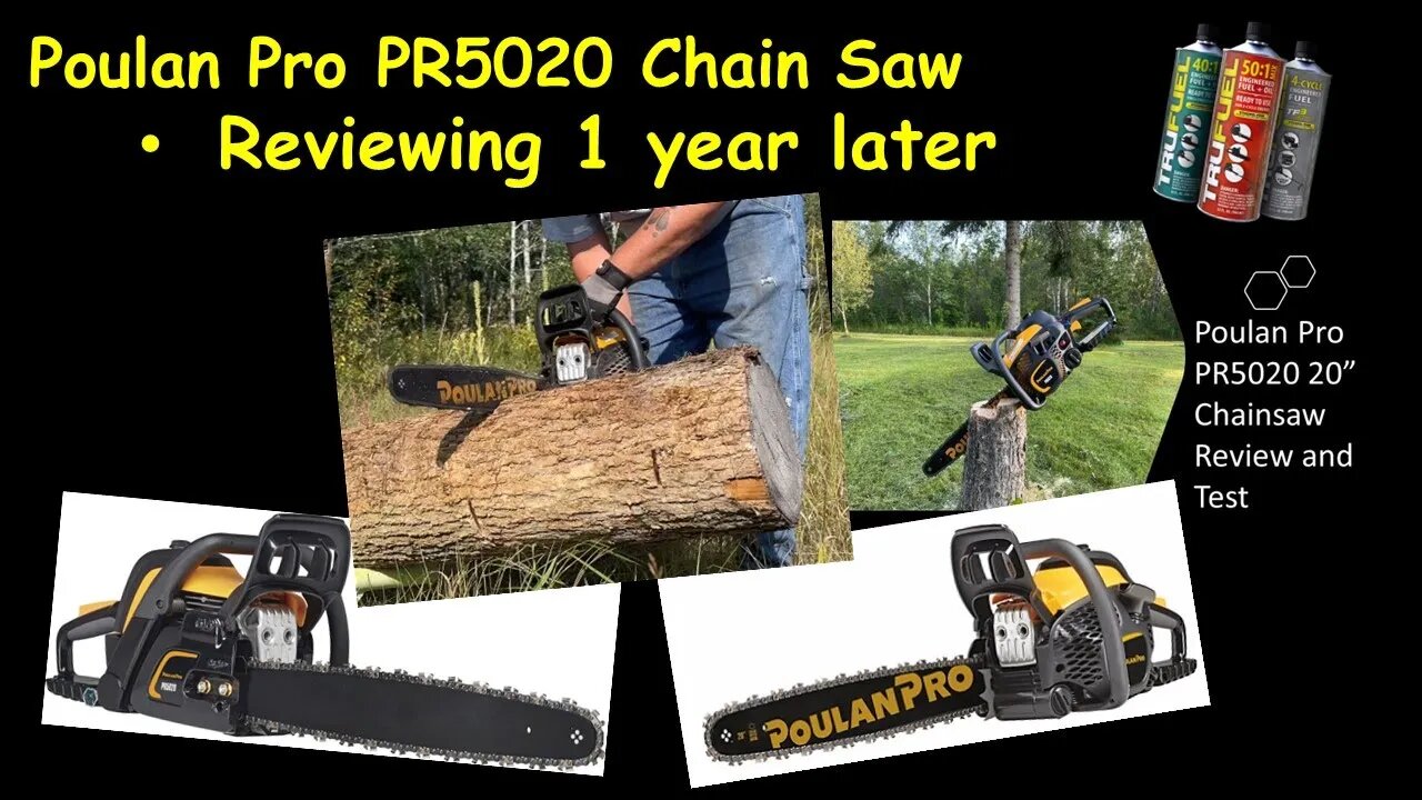 Poulan Pro PR5020 Review and Demo [1 year later]