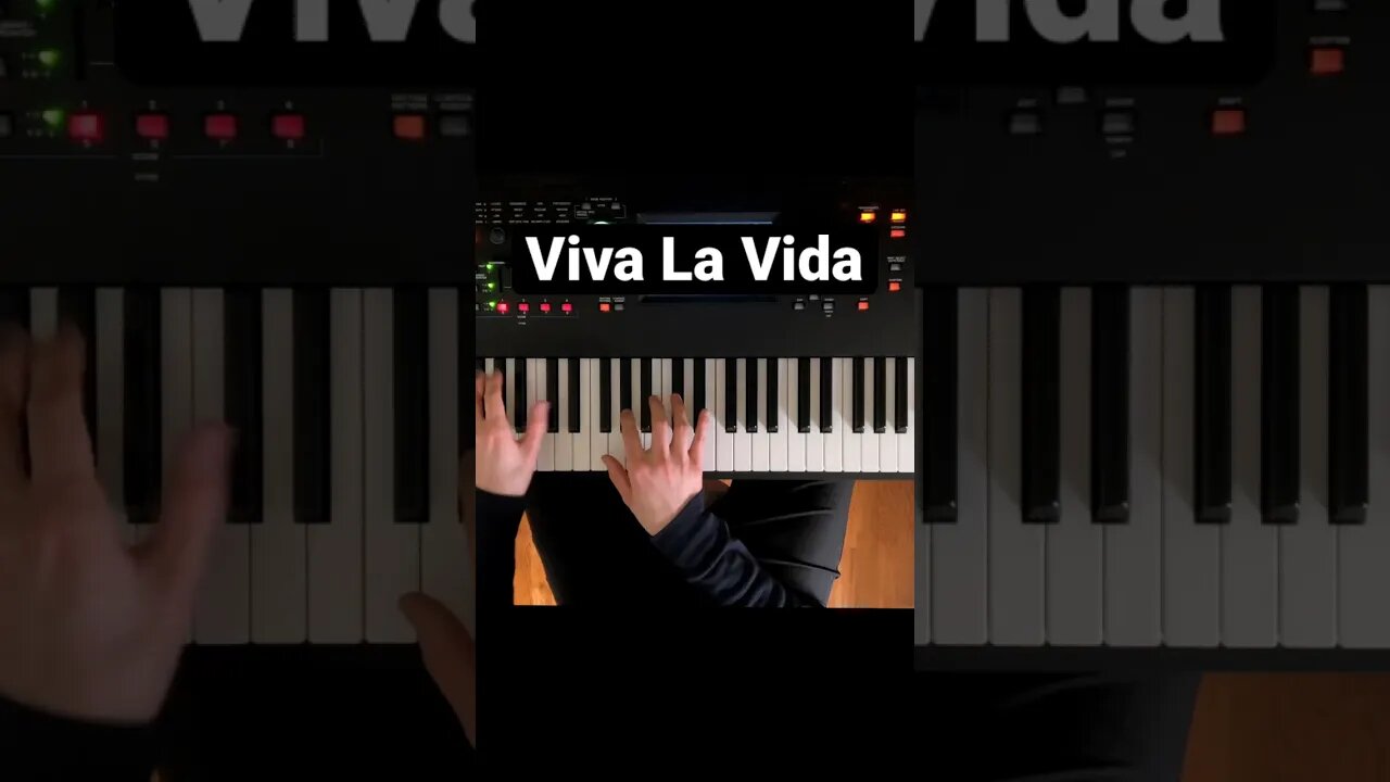 Viva La Vida (Coldplay) Throwback Songs Piano Cover #vivalavida #pianocover