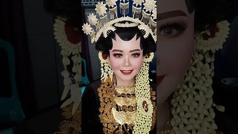 Pengantin Jawa di Sumatera Selatan Nampak ayu sekali #shorts #short #shortvideo