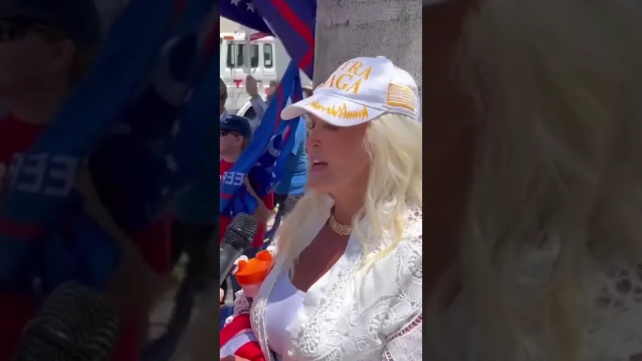 We interviewed Trump supporters at his arrest, went HORRIBLY WRONG #shorts