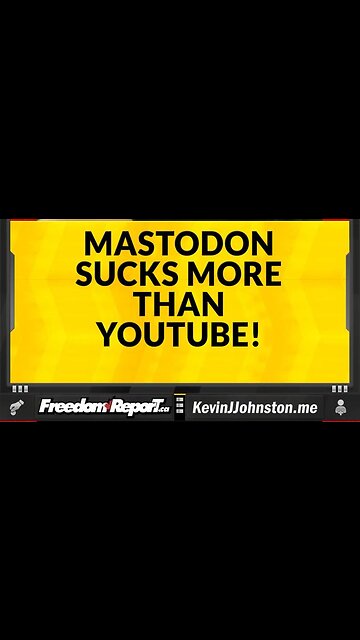 WHY MASTODON THE TWITTER REPLACEMENT SUCKS!