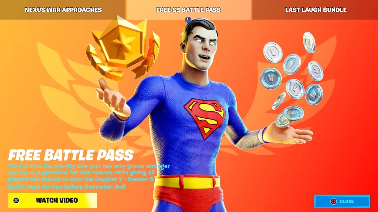 FREE BATTLE PASS for EVERYONE! (SEASON 5)