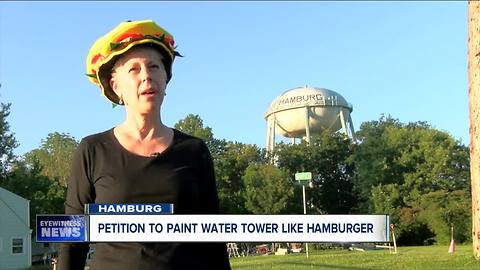 Tasty makeover possible for Hamburg water tower